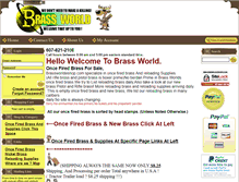 Tablet Screenshot of brassworldeshop.com